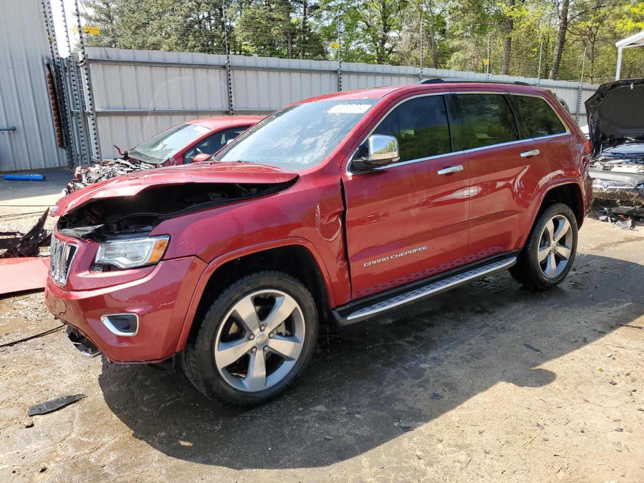 2014 JEEP GRAND CHEROKEE OVERLAND