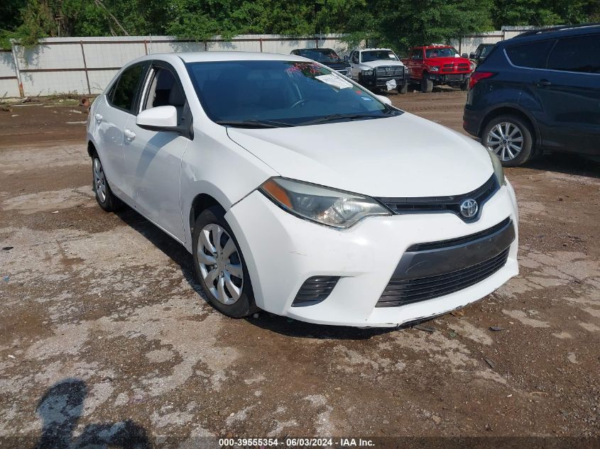 2015 TOYOTA COROLLA LE