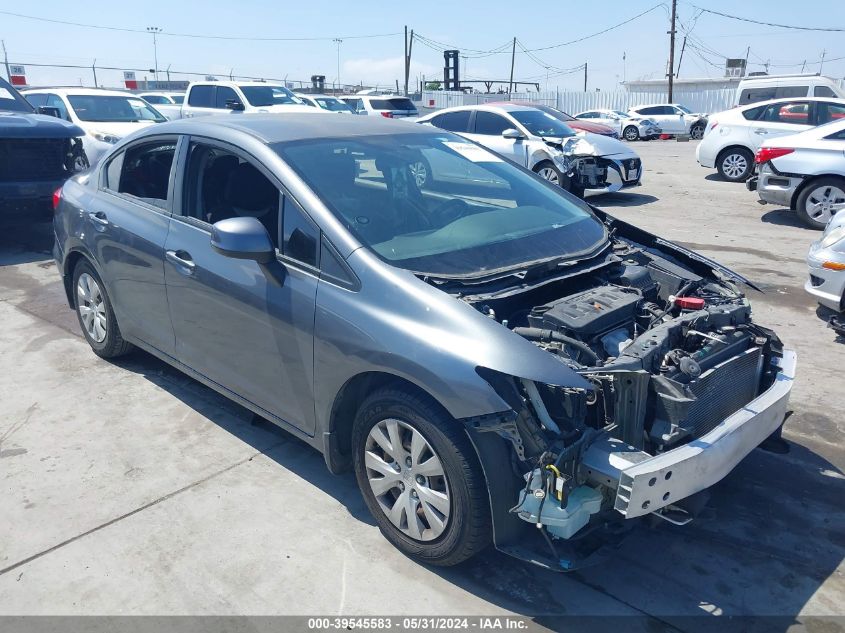 2012 HONDA CIVIC LX