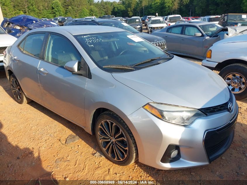 2015 TOYOTA COROLLA S PLUS