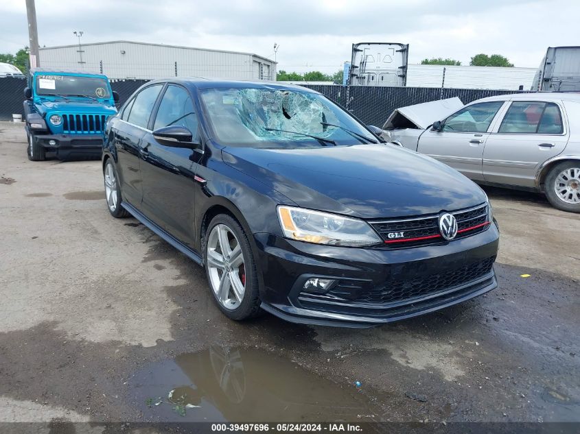 2016 VOLKSWAGEN JETTA 2.0T GLI SE