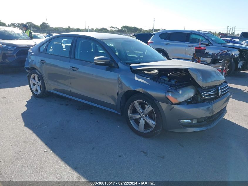 2014 VOLKSWAGEN PASSAT