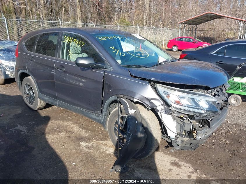 2016 HONDA CR-V SE