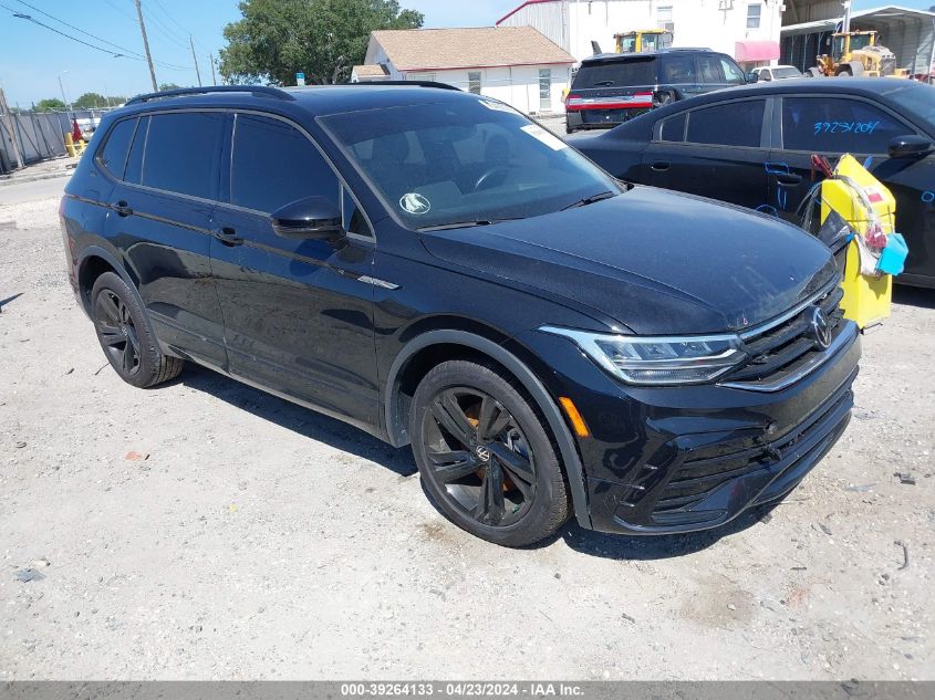 2023 VOLKSWAGEN TIGUAN 2.0T SE R-LINE BLACK