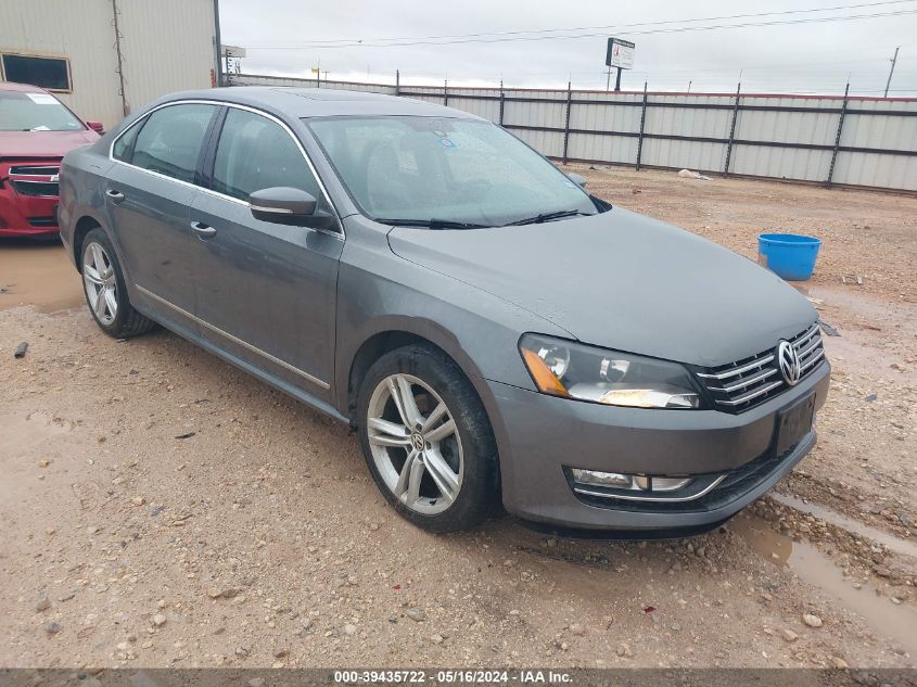 2014 VOLKSWAGEN PASSAT 2.0L TDI SEL PREMIUM