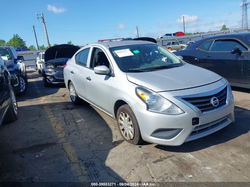 2019 NISSAN VERSA 1.6 S+