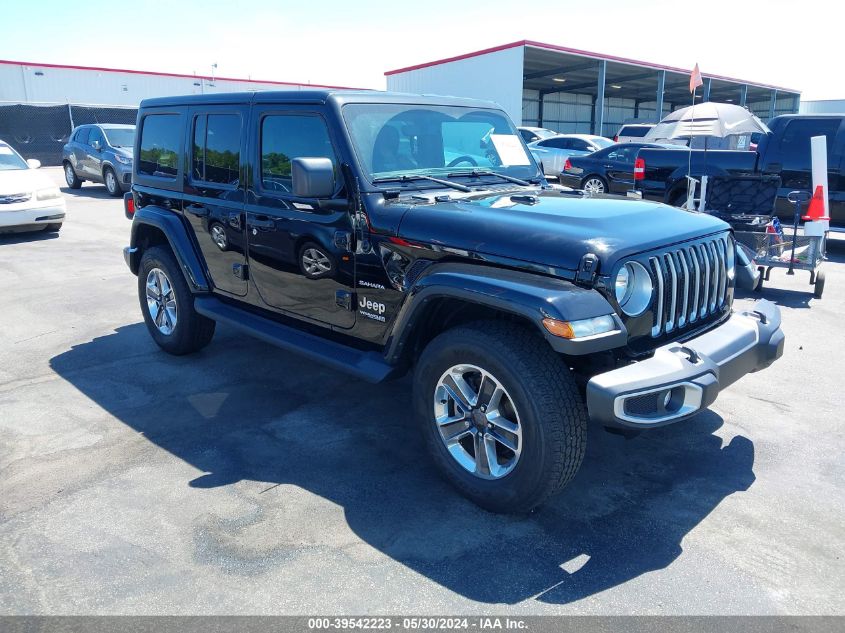 2022 JEEP WRANGLER UNLIMITED SAHARA 4X4