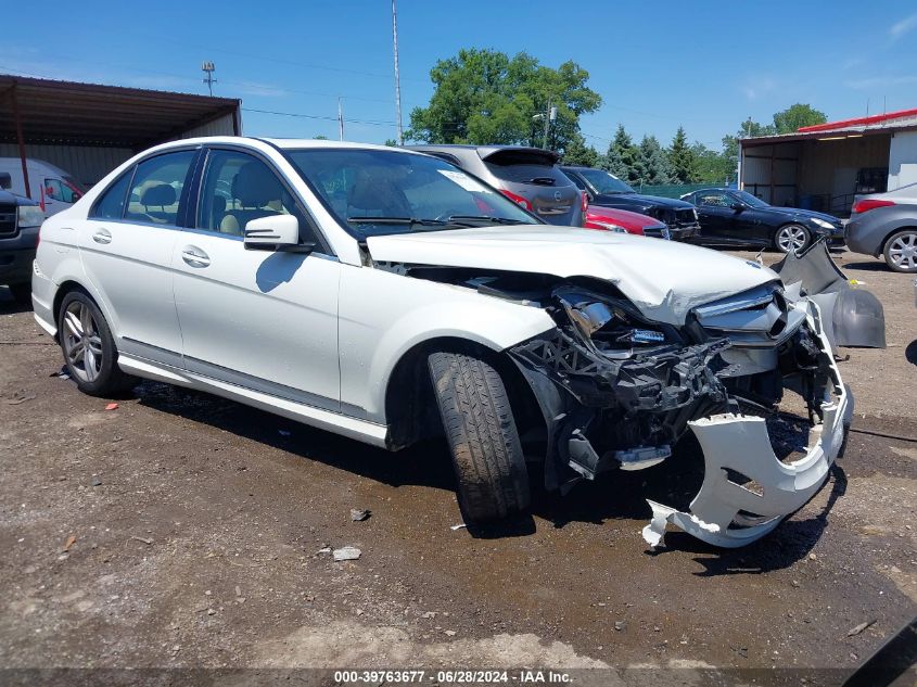 2012 MERCEDES-BENZ C 300 LUXURY 4MATIC/SPORT 4MATIC