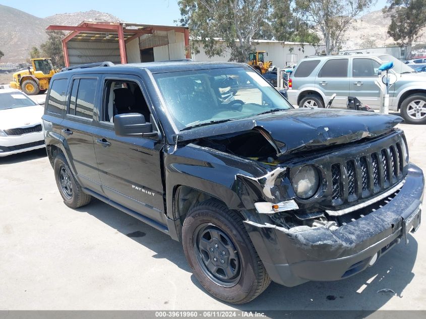 2016 JEEP PATRIOT SPORT