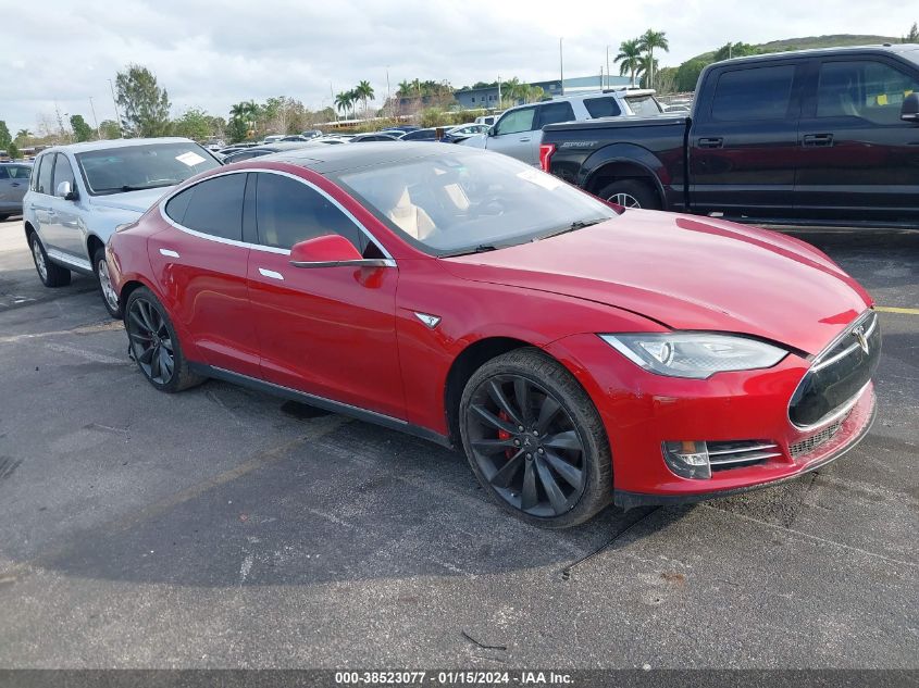 2014 TESLA MODEL S P85D