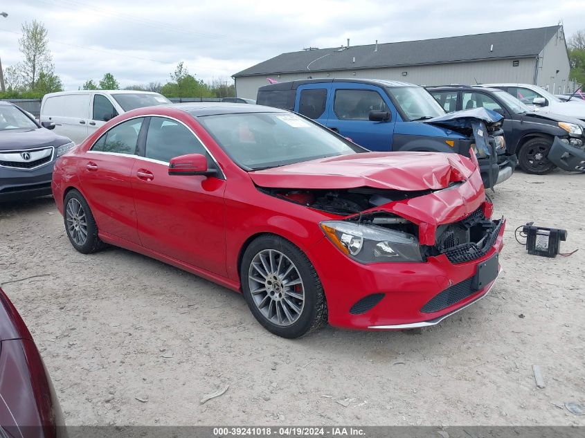 2019 MERCEDES-BENZ CLA 250 4MATIC