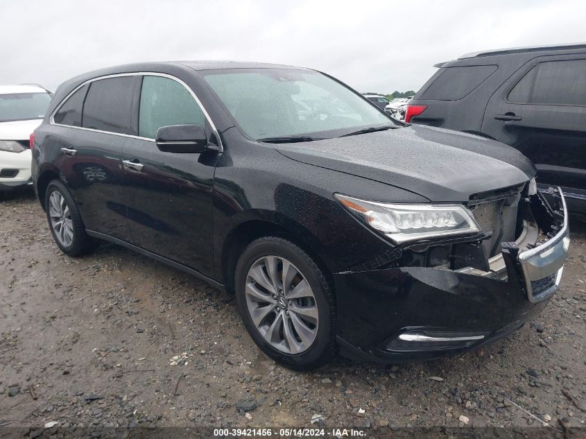 2014 ACURA MDX TECHNOLOGY PACKAGE