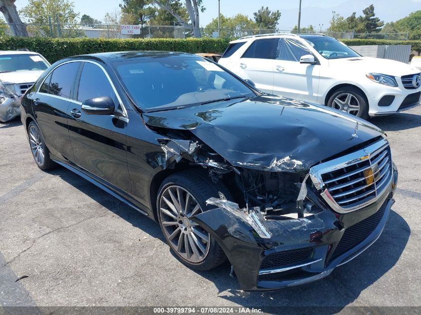 2015 MERCEDES-BENZ S 550