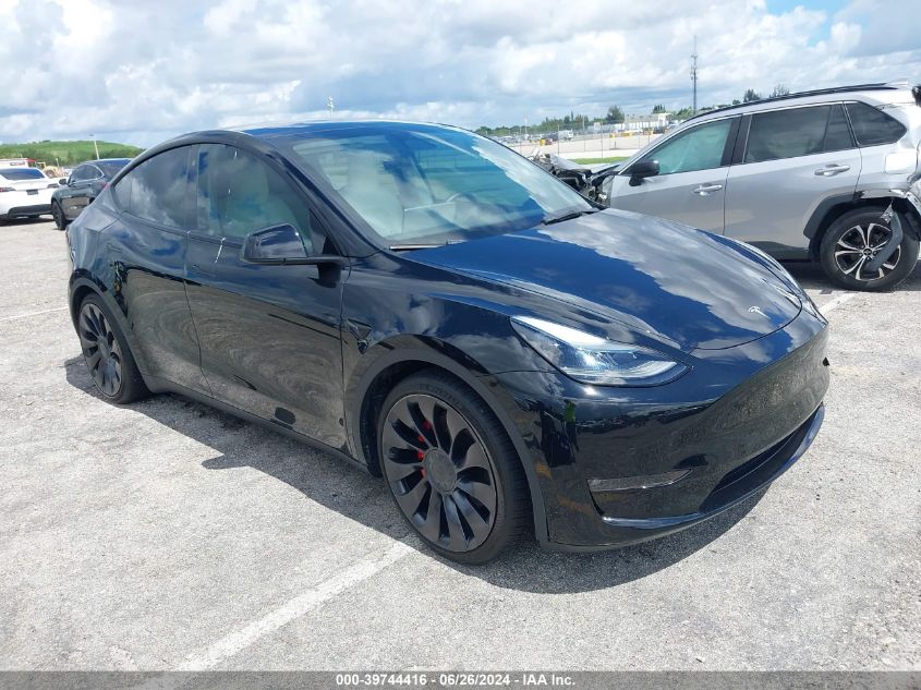 2022 TESLA MODEL Y PERFORMANCE DUAL MOTOR ALL-WHEEL DRIVE