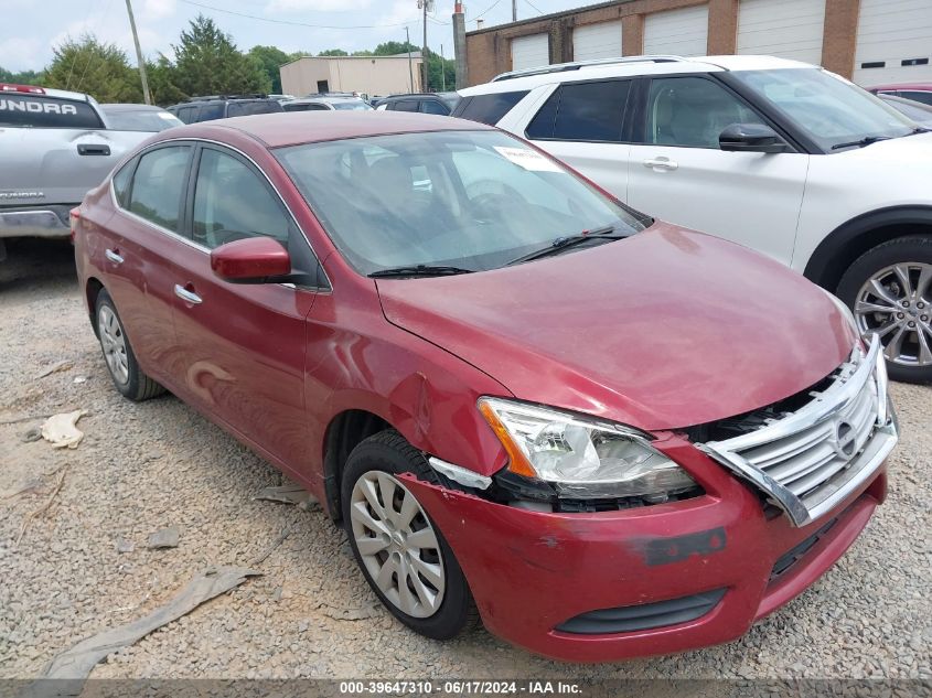 2015 NISSAN SENTRA SV