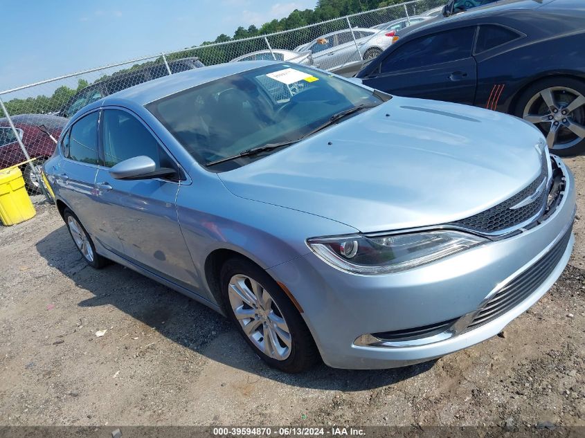 2015 CHRYSLER 200 LIMITED