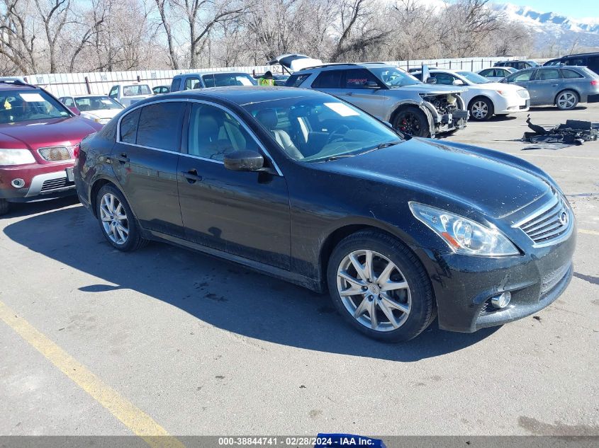 2013 INFINITI G37X