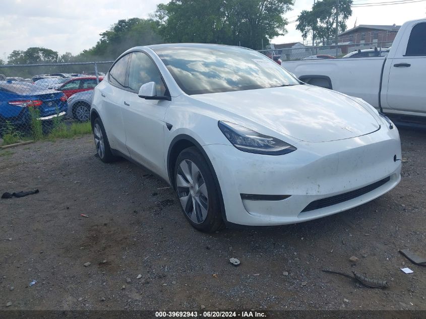 2022 TESLA MODEL Y LONG RANGE DUAL MOTOR ALL-WHEEL DRIVE