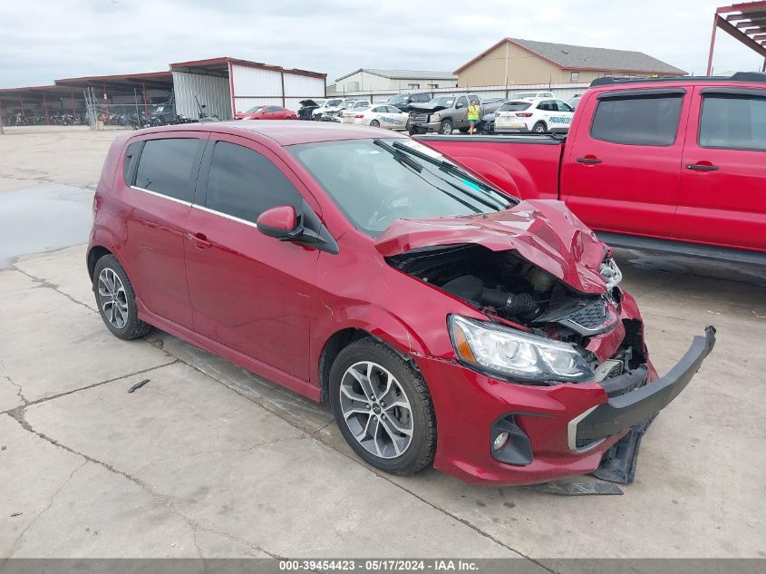 2020 CHEVROLET SONIC FWD  LT 5-DOOR