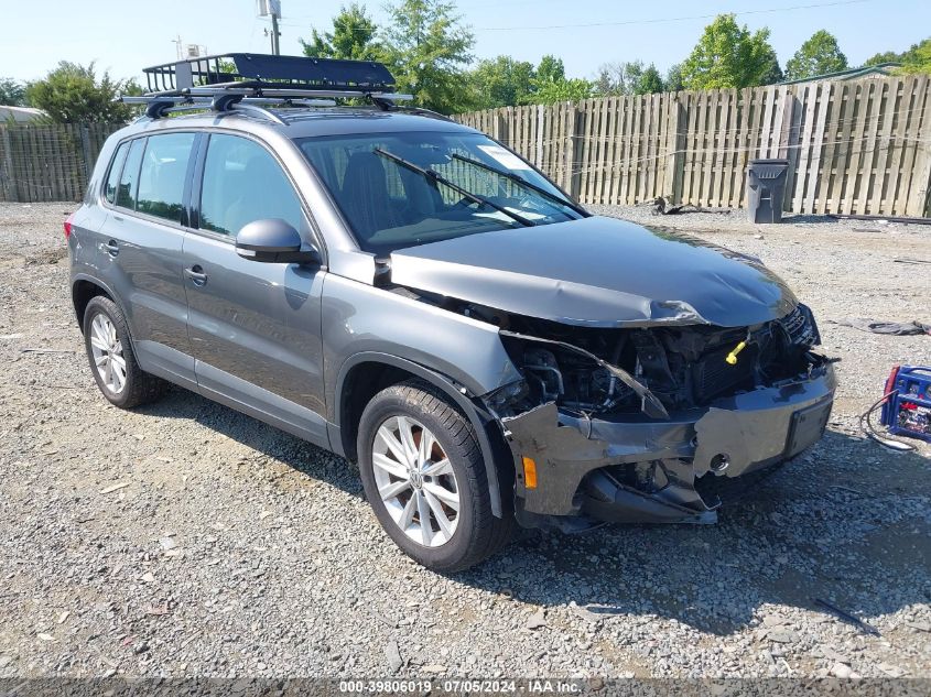 2018 VOLKSWAGEN TIGUAN LIMITED 2.0T