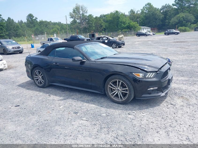 2016 FORD MUSTANG ECOBOOST PREMIUM