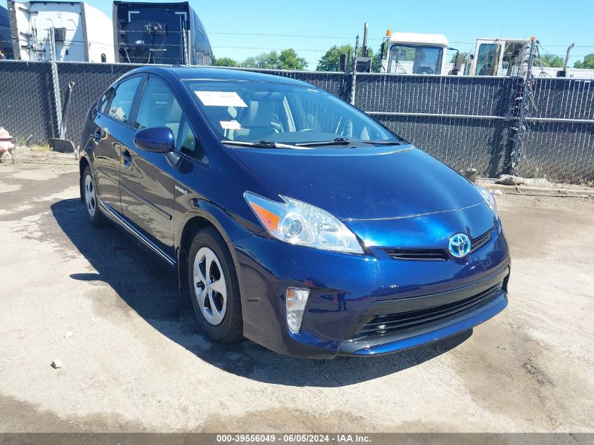 2014 TOYOTA PRIUS THREE