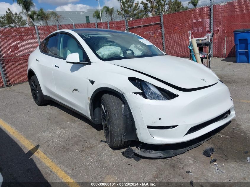 2022 TESLA MODEL Y LONG RANGE DUAL MOTOR ALL-WHEEL DRIVE