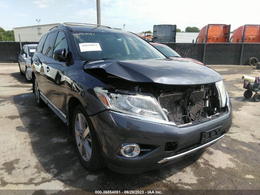 2014 NISSAN PATHFINDER PLATINUM