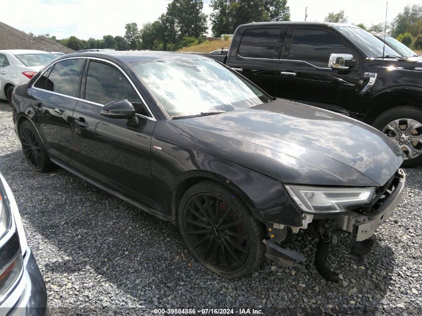 2017 AUDI A4 2.0T PREMIUM