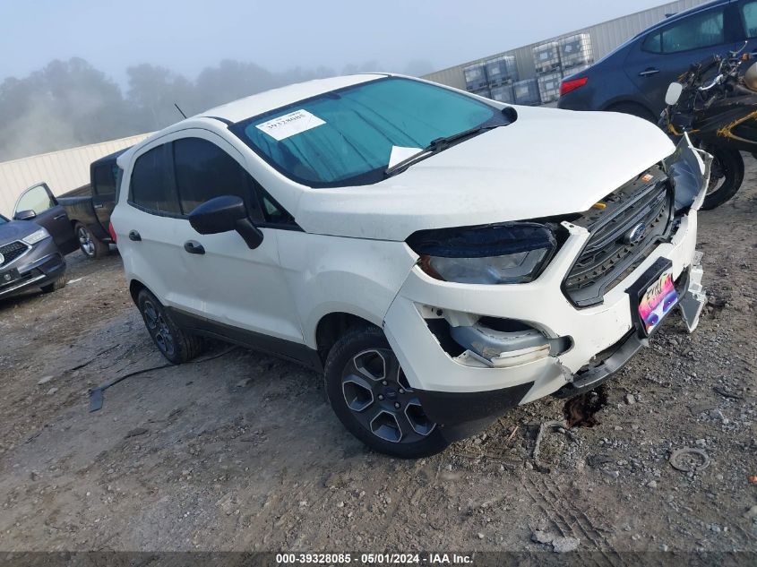 2020 FORD ECOSPORT S