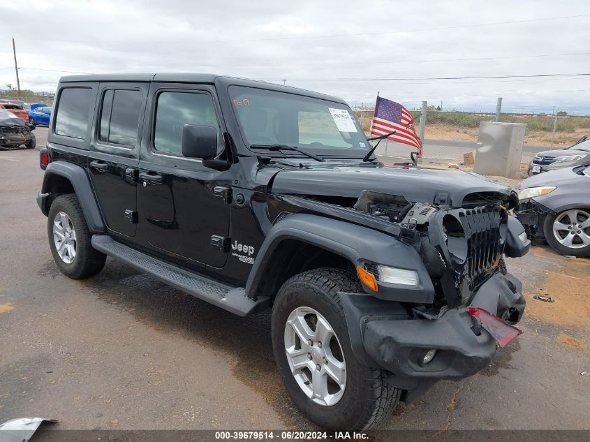 2018 JEEP WRANGLER UNLIMITED SPORT S 4X4