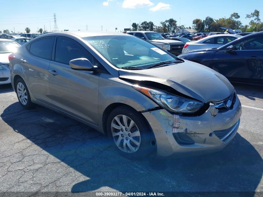 2013 HYUNDAI ELANTRA GLS