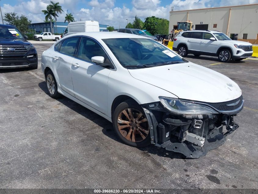 2016 CHRYSLER 200 LIMITED