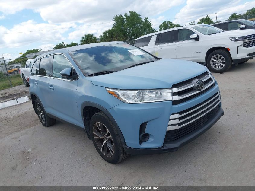 2019 TOYOTA HIGHLANDER LE