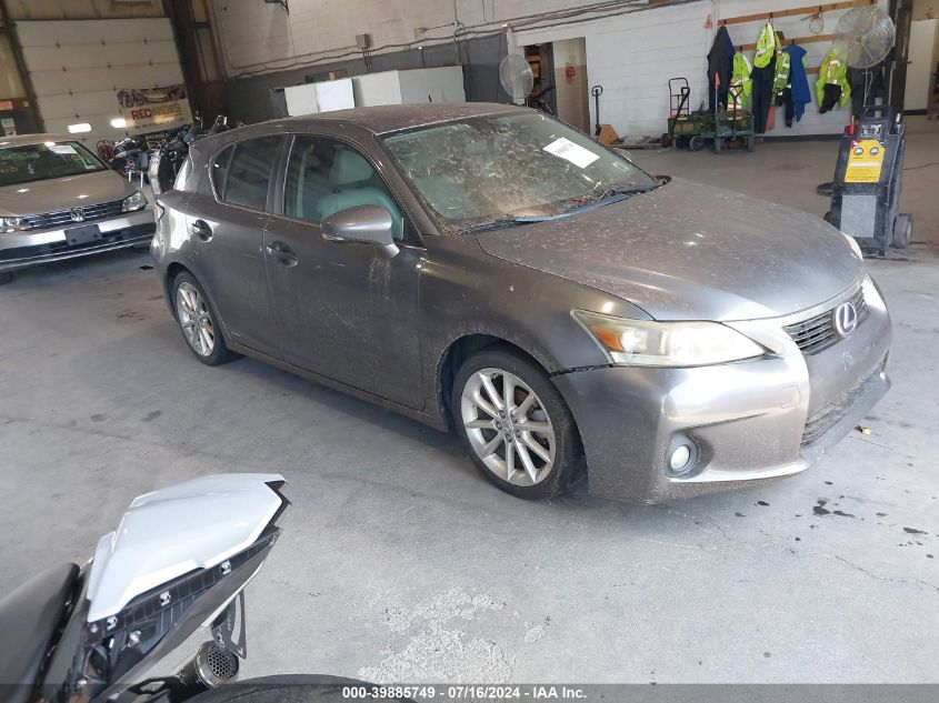 2012 LEXUS CT 200H PREMIUM