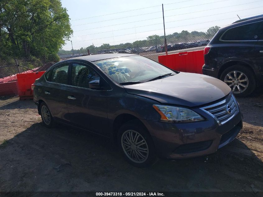 2015 NISSAN SENTRA S/SV/SR/SL