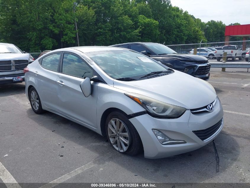 2016 HYUNDAI ELANTRA SE