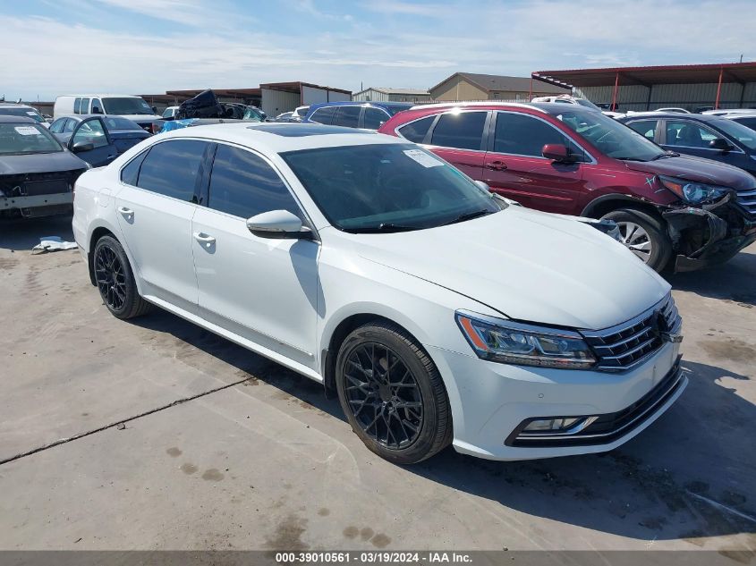 2017 VOLKSWAGEN PASSAT 1.8T SE