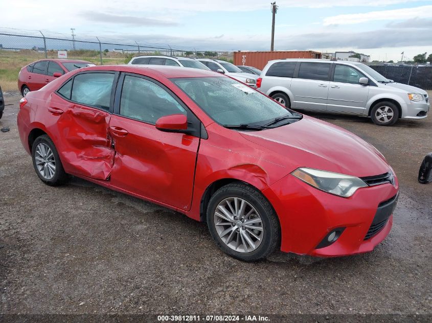 2015 TOYOTA COROLLA LE PLUS