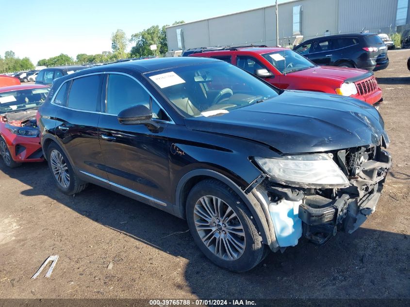 2016 LINCOLN MKX RESERVE