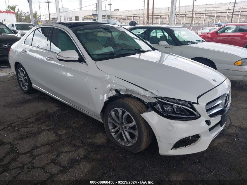 2015 MERCEDES-BENZ C 300 4MATIC/LUXURY 4MATIC/SPORT 4MATIC