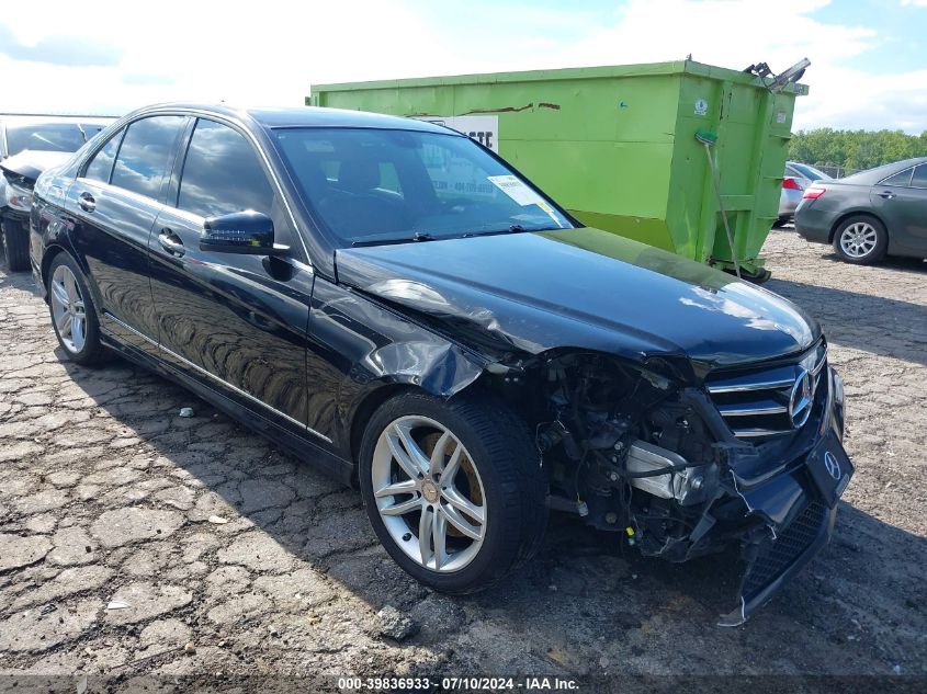 2013 MERCEDES-BENZ C 300 LUXURY 4MATIC/SPORT 4MATIC