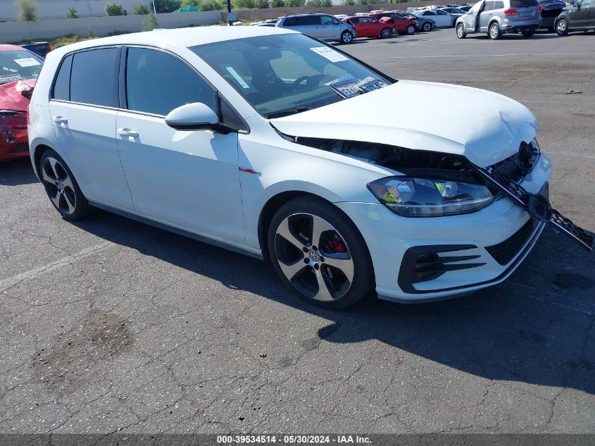 2018 VOLKSWAGEN GOLF GTI 2.0T AUTOBAHN/2.0T S/2.0T SE