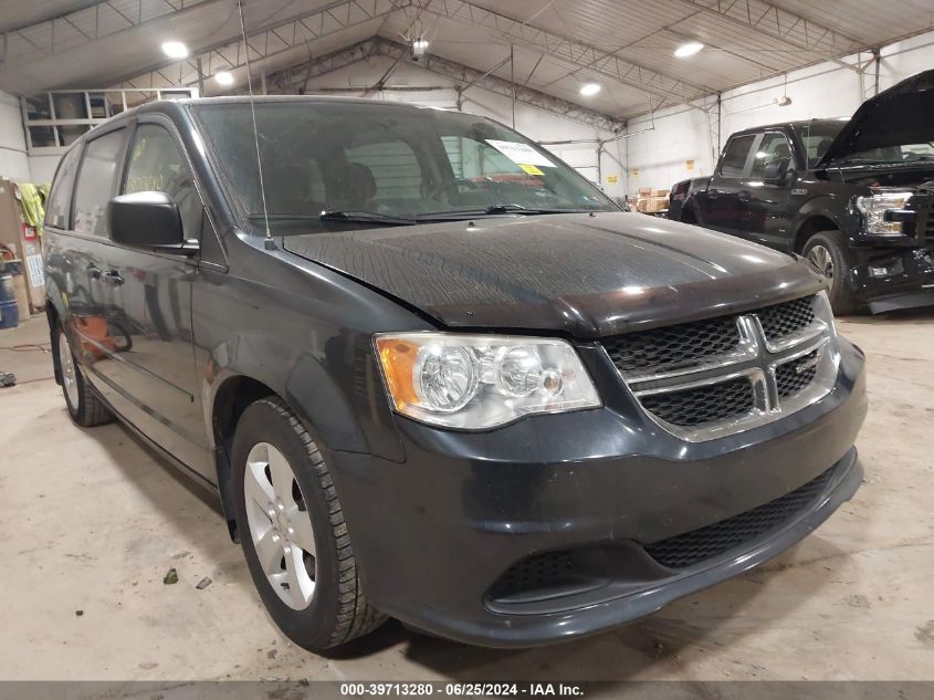 2013 DODGE GRAND CARAVAN SE