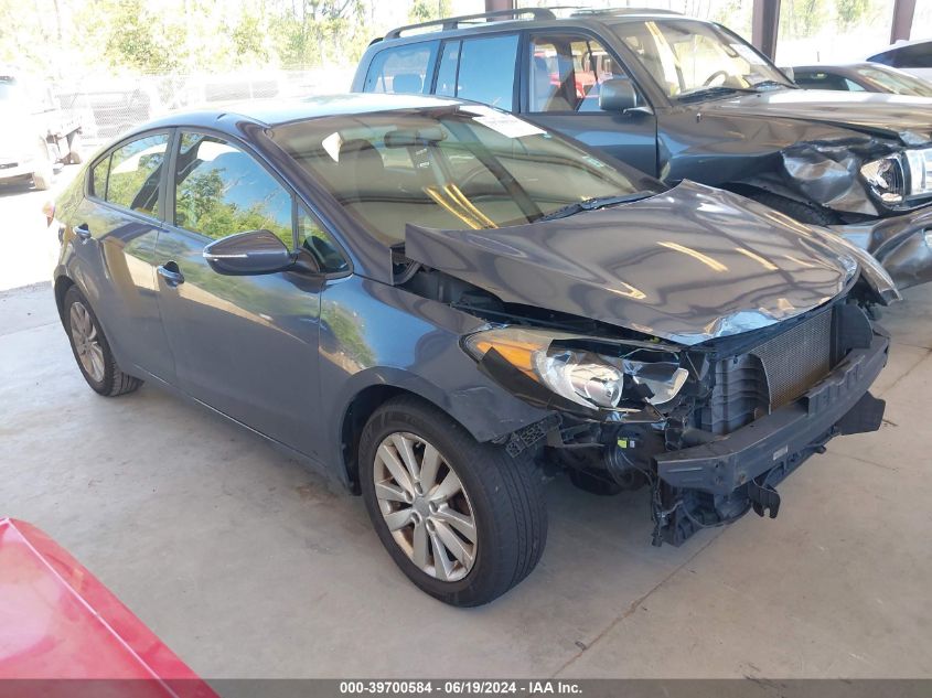 2016 KIA FORTE LX