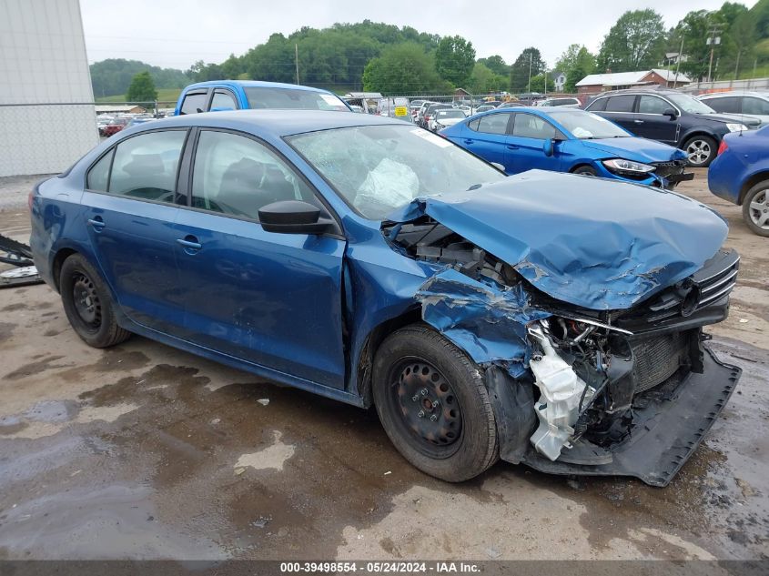 2016 VOLKSWAGEN JETTA 1.4T S