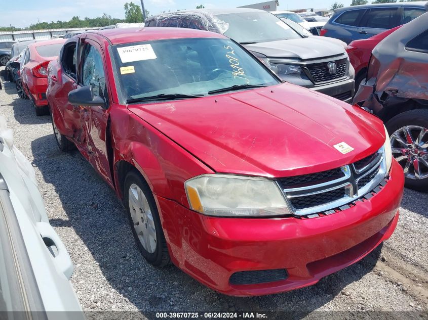 2014 DODGE AVENGER SE