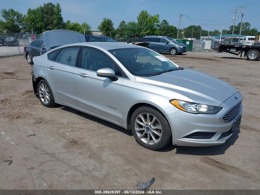 2017 FORD FUSION SE HYBRID