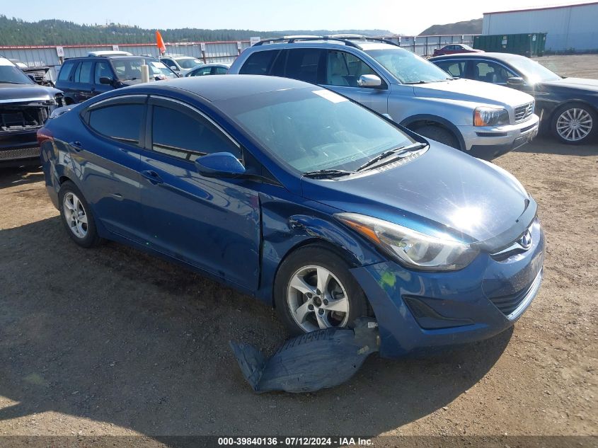 2015 HYUNDAI ELANTRA SE