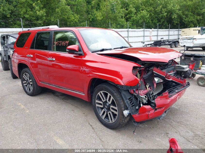 2017 TOYOTA 4RUNNER LIMITED